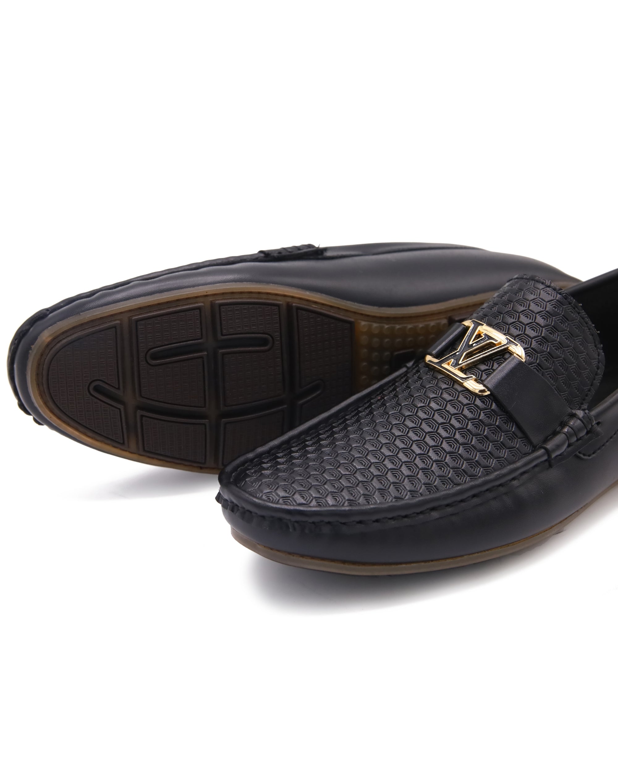 BLK-LOAFERS-TM 4436