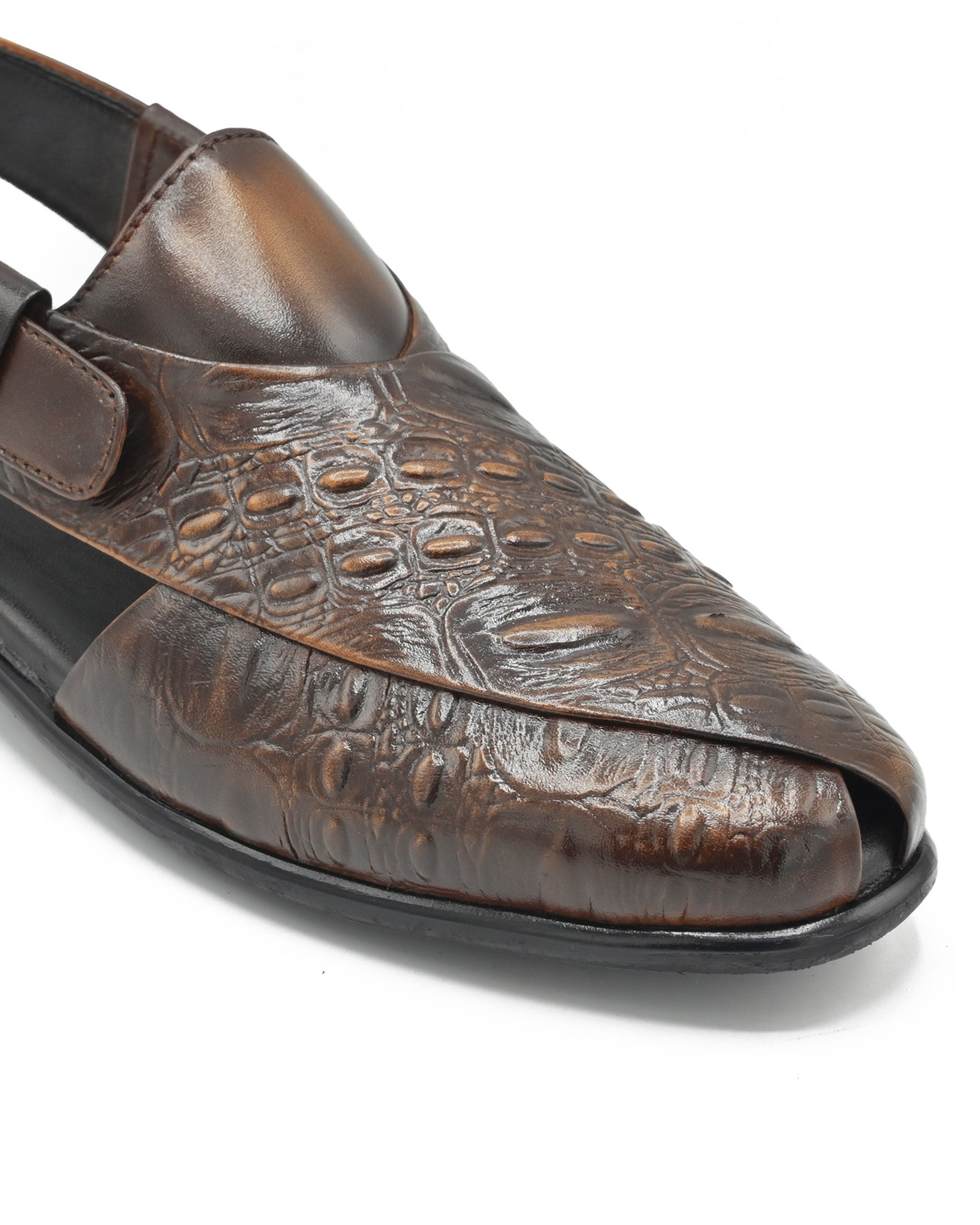 JF-4563-BRN-PESHAWARI SANDAL