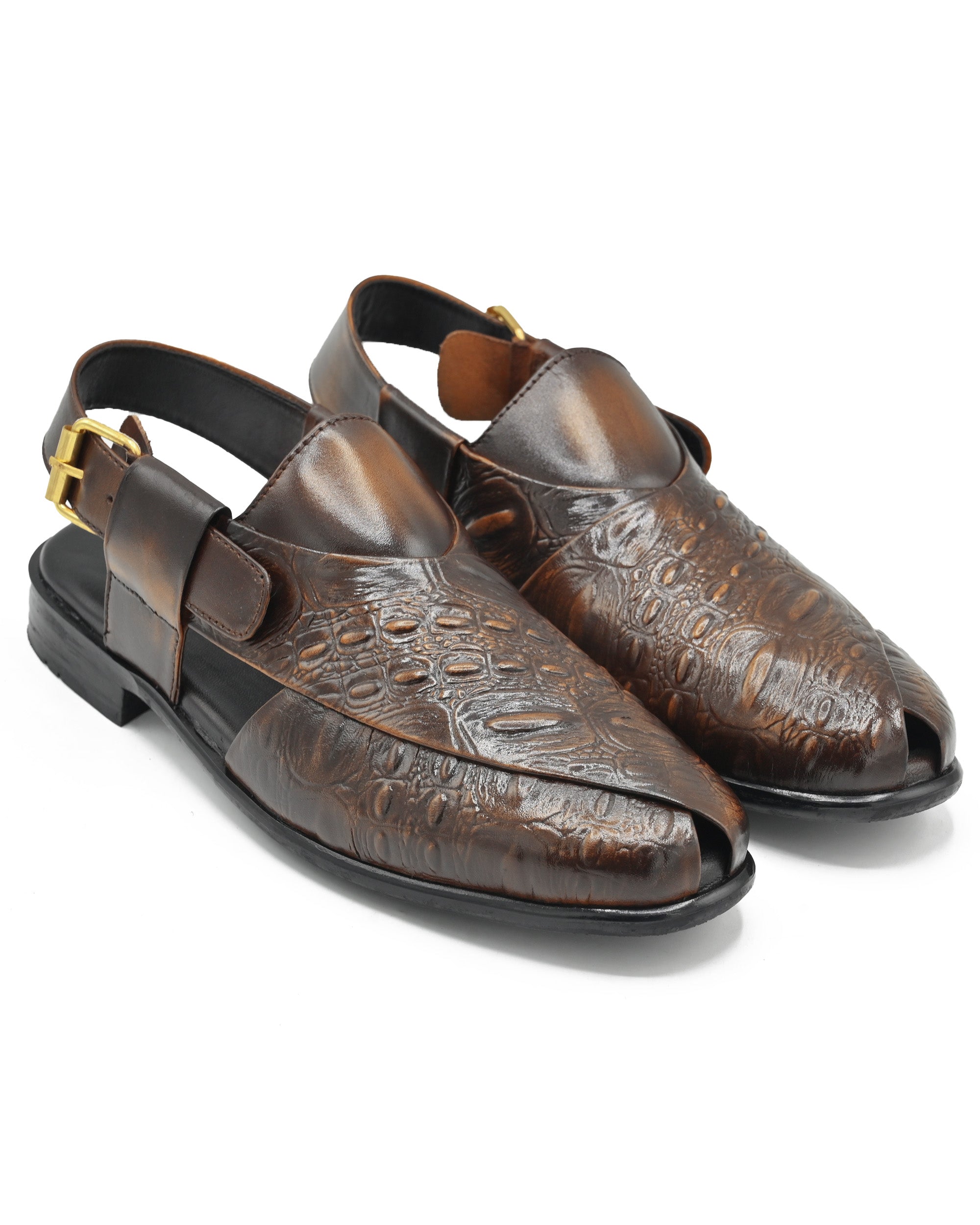 JF-4563-BRN-PESHAWARI SANDAL