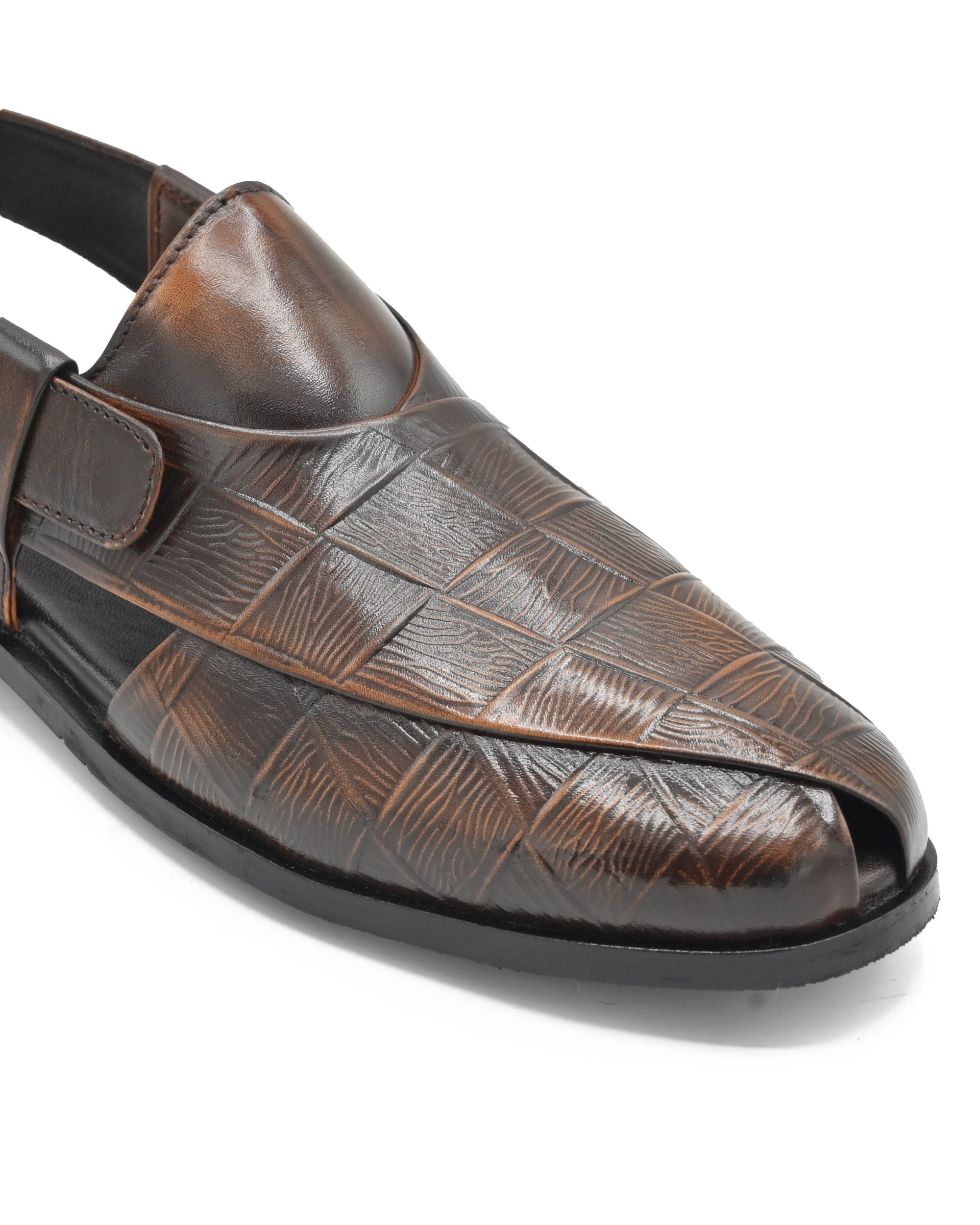 JF-4566-BRN-PESHAWARI SANDAL