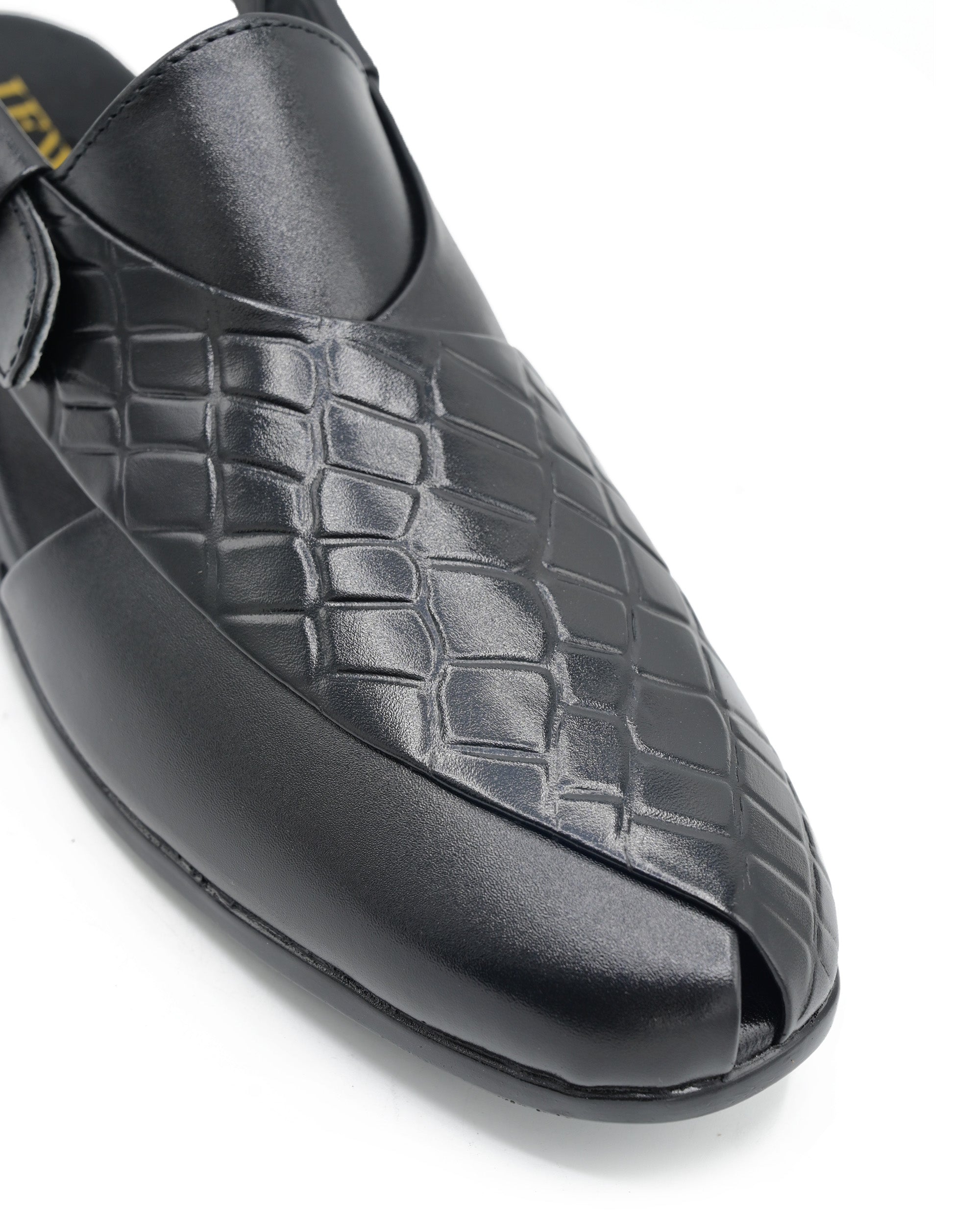 JF-4567-BLK-PESHAWARI SANDAL