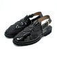 BLK PTN-Chappal-JF 2729