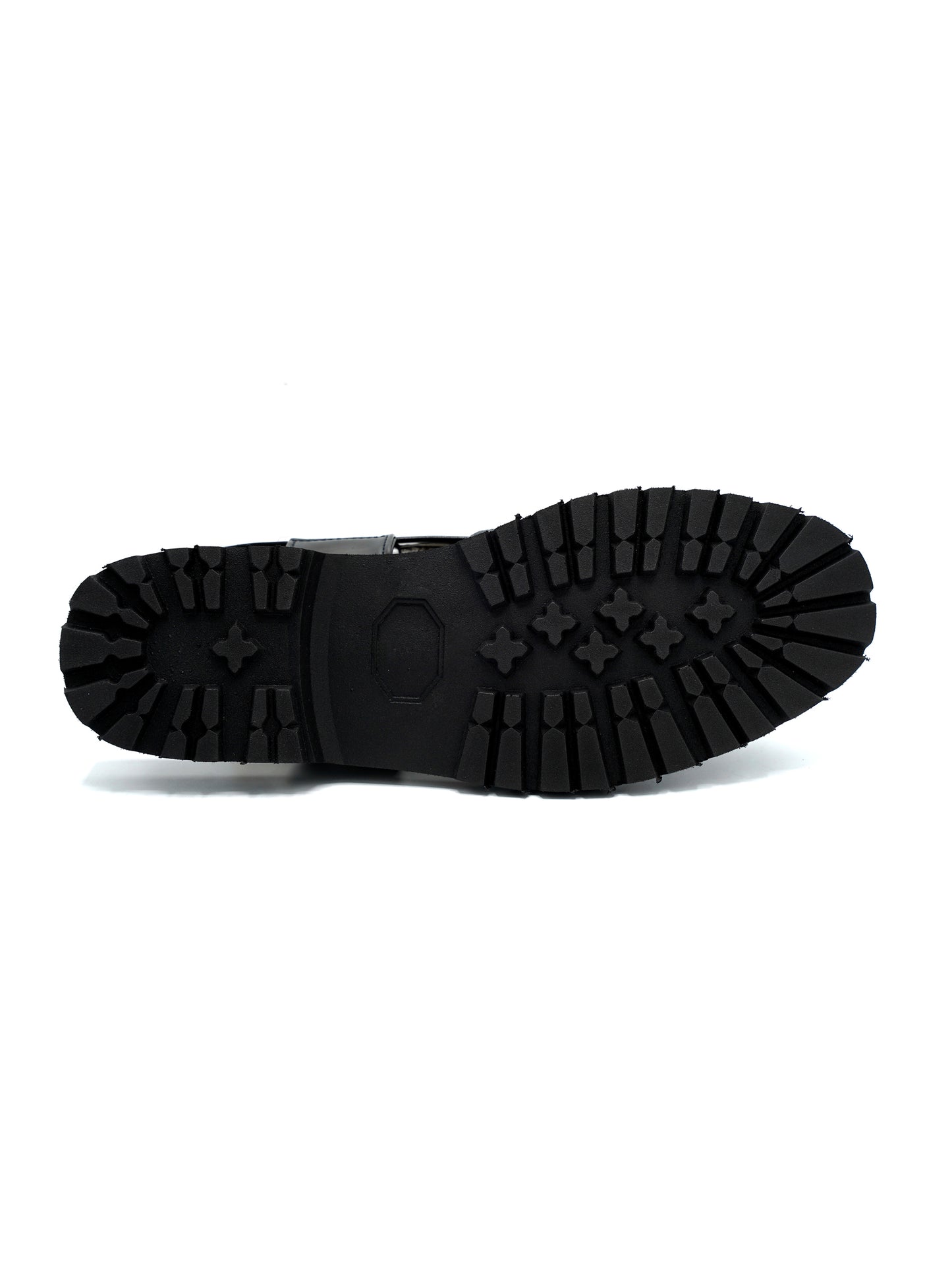 BLK PTN-Chappal-JF 2729