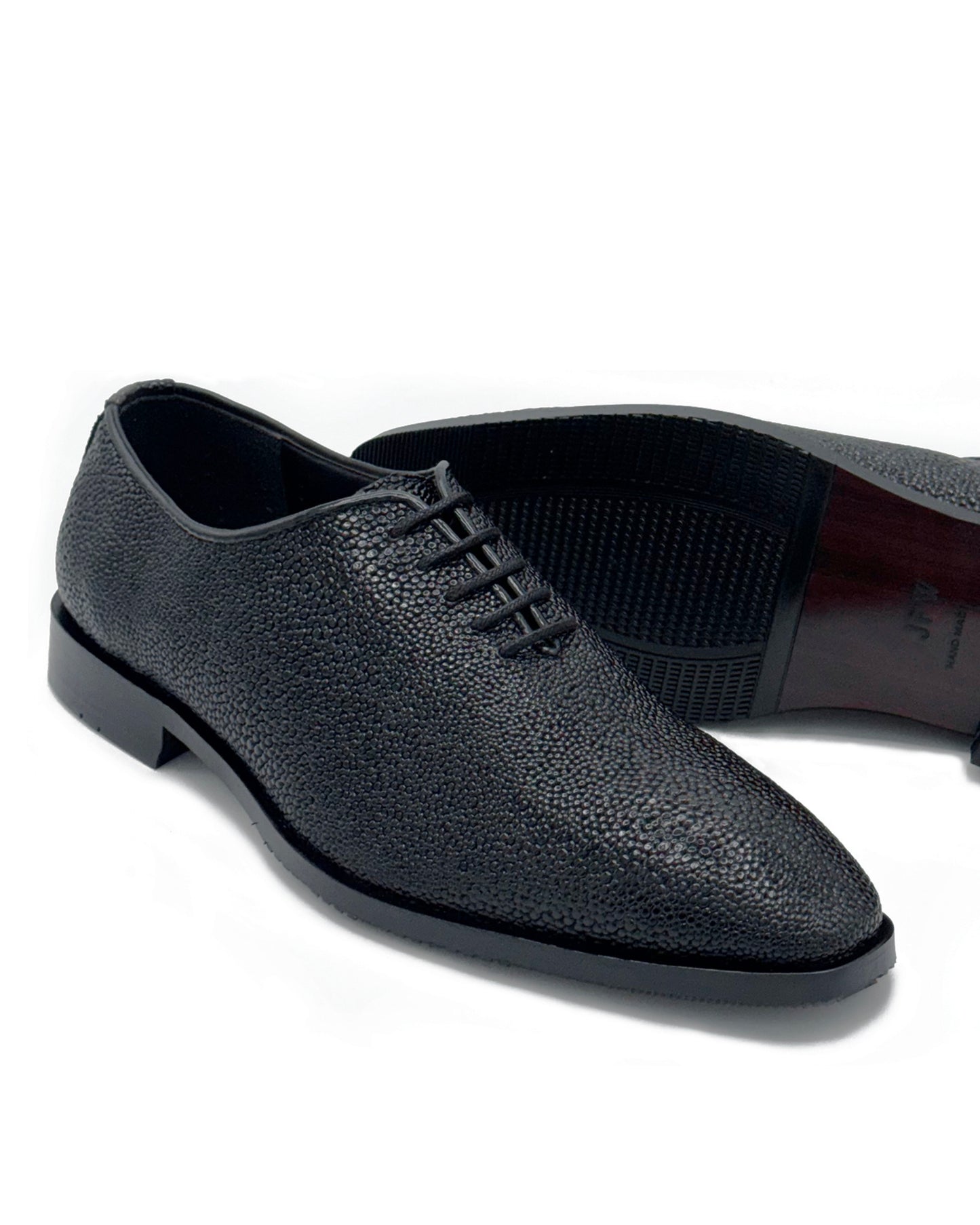 BLK PATEN-SHOE-JF 7651