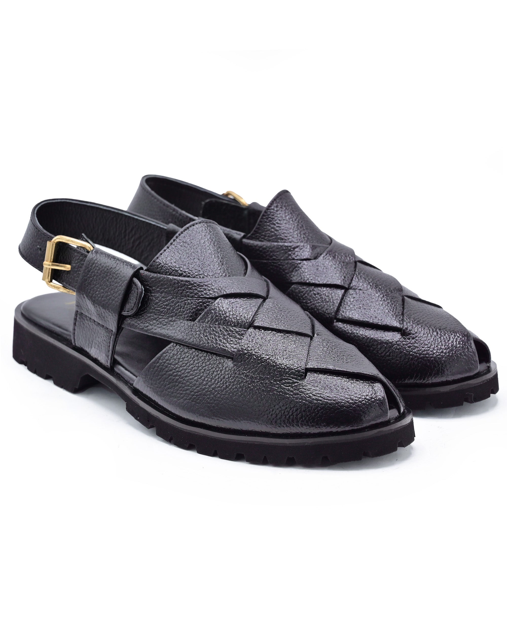 JF-2729-BLK-MILD-PESHAWARI-SANDAL