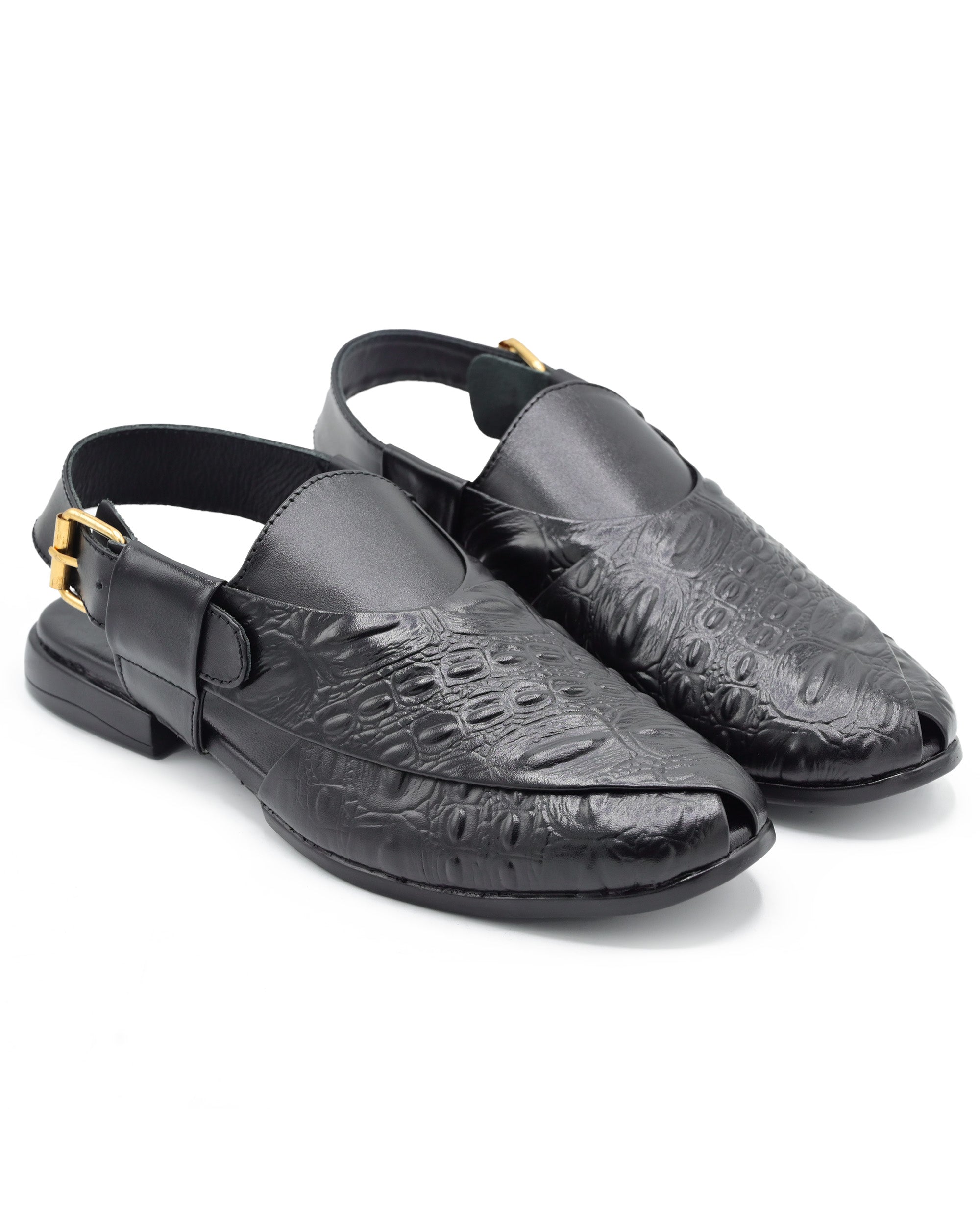 JF-4563-BLK-PESHAWARI SANDAL